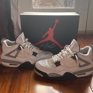 Jordan Retro 4s White Cement
